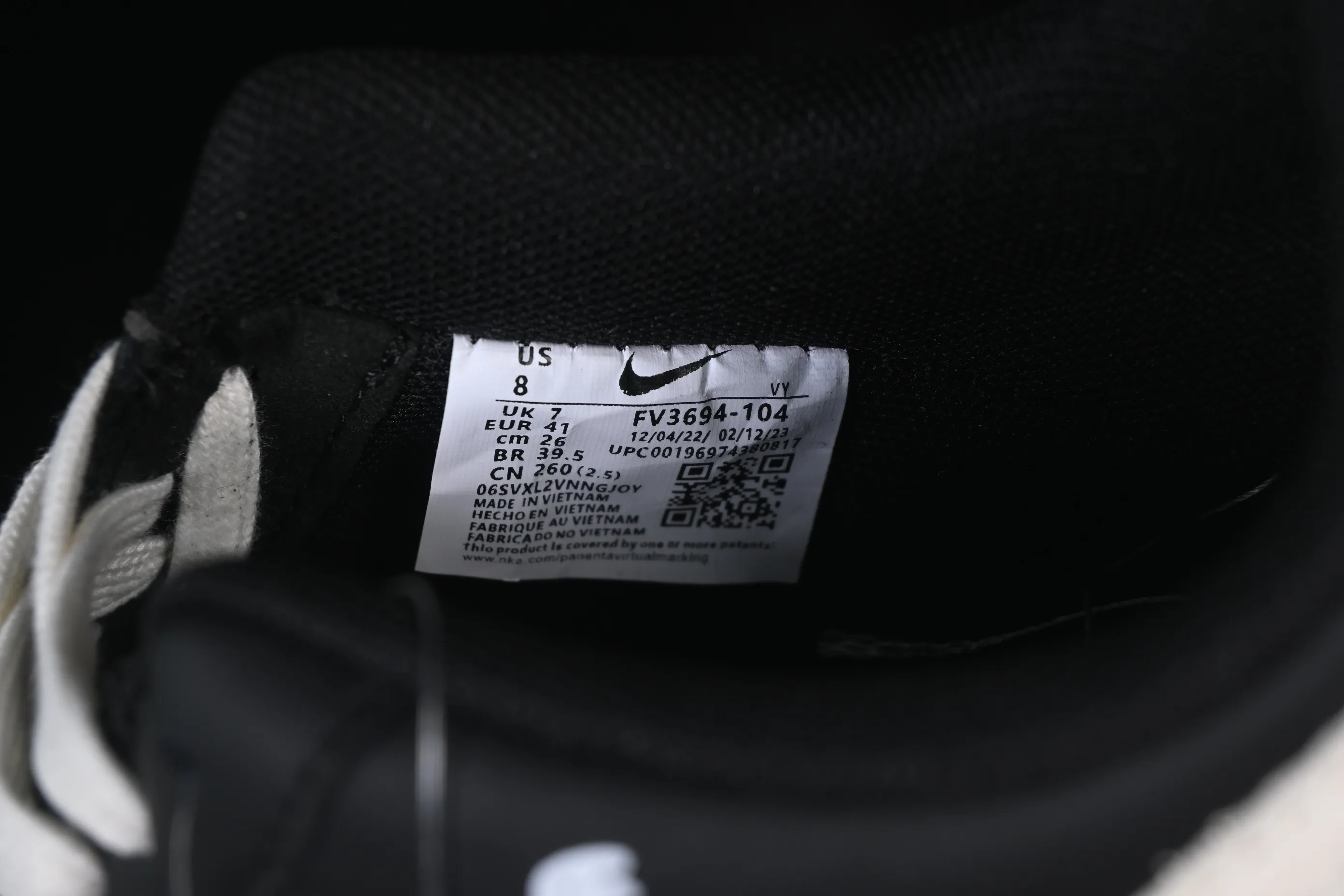All categories Nk Air Force 1 Air Force series Nk Air Force 1 Low Air Force low-top Nike Air Force 1'07 Low Year of the Horse limited edition Ink white gel Air Force 1 low-top casual sneakers FV3694-104